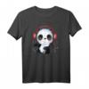 Panda hört Musik T-Shirt – Süßes Pandabär Geschenk für Musikliebhaber, Sänger & Freunde, perfekt für Geburtstag & Weihnachten