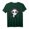 Panda hört Musik T-Shirt – Süßes Pandabär Geschenk für Musikliebhaber, Sänger & Freunde, perfekt für Geburtstag & Weihnachten