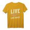 Live Line Dance T-Shirt für Tänzer - Lustiges Cowboy Country Musik Design, Perfekt als Geschenk für Tänzerinnen und Tänzer beim Stepptanz