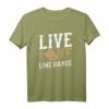 Live Line Dance T-Shirt für Tänzer - Lustiges Cowboy Country Musik Design, Perfekt als Geschenk für Tänzerinnen und Tänzer beim Stepptanz