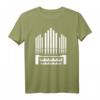 Orgel T-Shirt mit Klaviatur – Für Organistinnen, Organisten und Klavierliebhaber, perfekt für Kirchenmusik und Musikfans