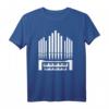 Orgel T-Shirt mit Klaviatur – Für Organistinnen, Organisten und Klavierliebhaber, perfekt für Kirchenmusik und Musikfans