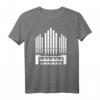 Orgel T-Shirt mit Klaviatur – Für Organistinnen, Organisten und Klavierliebhaber, perfekt für Kirchenmusik und Musikfans