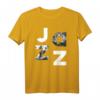 Jazz Music Band Typografie T-Shirt – Stilvolles Geschenk für Jazzliebhaber, Musiker & Instrumentalisten für besondere Anlässe