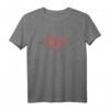Herz Musiknoten Notenschlüssel Musiker Herzschlag Musik T-Shirt – Perfektes Geschenk für Musiker und Musikliebhaber
