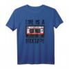 Life Is A Mixtape Kassette - Musiker T-Shirt für Retro Fans der 70er, 80er und 90er Jahre – Nostalgisches Oldschool Design