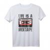 Life Is A Mixtape Kassette - Musiker T-Shirt für Retro Fans der 70er, 80er und 90er Jahre – Nostalgisches Oldschool Design