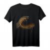 Große Welle für Modular Synthesizer Musiker T-Shirt – Stilvolles Kabel-Design für Synth- und Audio-Enthusiasten