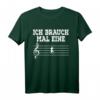 Musik Ich brauch mal eine Pause - Witziges Musiker T-Shirt Geschenk für Musikliebhaber und Instrumentalisten
