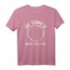 Lustiges Schlagzeuger T-Shirt - Geschenk für Drummer und Rockmusiker mit Spruch 'the tempo is whatever i say it is'