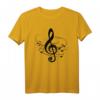 Musik Violinschlüssel Musiknoten Notenschlüssel T-Shirt – Geschenk für Musiker, Musiklehrer & Musikfans