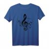 Musik Violinschlüssel Musiknoten Notenschlüssel T-Shirt – Geschenk für Musiker, Musiklehrer & Musikfans