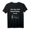 Lustiges Musik Design T-Shirt für Chorleiter, Dirigenten & Musiker – Perfektes Geschenk für Sänger und Musikvereinsmitglieder