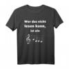 Lustiges Musik Design T-Shirt für Chorleiter, Dirigenten & Musiker – Perfektes Geschenk für Sänger und Musikvereinsmitglieder