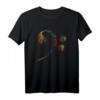 Großer Vintage Bassschlüssel T-Shirt für Bassisten und Musiker - Stylisches Bühnenoutfit für Bands, Lehrer und Instrumentalisten