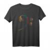 Großer Vintage Bassschlüssel T-Shirt für Bassisten und Musiker - Stylisches Bühnenoutfit für Bands, Lehrer und Instrumentalisten