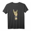 Heavy Metal T-Shirt mit Zombie Hand Design – Für Musik Fans, Konzerte & Festivals