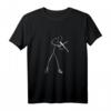 Musiker Violinspieler Minimalistisches Violine Musik T-Shirt – Perfektes Design für Violinliebhaber und Musik-Nerds