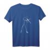 Musiker Violinspieler Minimalistisches Violine Musik T-Shirt – Perfektes Design für Violinliebhaber und Musik-Nerds