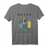 Never Forget Shirt - Vintage Retro Kassette & Diskette Design für Technik- und Musikliebhaber, perfekte Geschenkidee für Geek-Partys