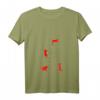 Niedliches Katzen Musiknote T-Shirt für Damen - Lustiges Geschenk für Musiker, Tierliebhaber und Musikfans mit V-Ausschnitt