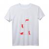 Niedliches Katzen Musiknote T-Shirt für Damen - Lustiges Geschenk für Musiker, Tierliebhaber und Musikfans mit V-Ausschnitt