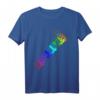 Keyboard Klavier Regenbogenfarben Musik Grafiken Männer Frauen Kinder T-Shirt – Perfektes Geschenk für Musikliebhaber, Lehrer & Klavierspieler