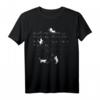 Katzen Niedliche Kätzchen Musiknote Notenschlüssel Musiker T-Shirt – Lustiges Geschenk für Musiker, Tierliebhaber & Musikfans zu Weihnachten & Geburtstag