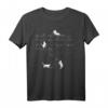 Katzen Niedliche Kätzchen Musiknote Notenschlüssel Musiker T-Shirt – Lustiges Geschenk für Musiker, Tierliebhaber & Musikfans zu Weihnachten & Geburtstag