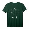 Katzen Niedliche Kätzchen Musiknote Notenschlüssel Musiker T-Shirt – Lustiges Geschenk für Musiker, Tierliebhaber & Musikfans zu Weihnachten & Geburtstag