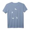 Katzen Niedliche Kätzchen Musiknote Notenschlüssel Musiker T-Shirt – Lustiges Geschenk für Musiker, Tierliebhaber & Musikfans zu Weihnachten & Geburtstag