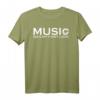 Music Was My First Love T-Shirt – Geschenk für Musiker, Sänger & Musikfans für Party, Disco & Feiertage