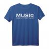 Music Was My First Love T-Shirt – Geschenk für Musiker, Sänger & Musikfans für Party, Disco & Feiertage