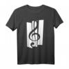Musiker und Sänger T-Shirt mit Violinschlüssel – Perfektes Geschenk für Musiker, Orchestermitglieder & Musikliebhaber