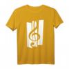 Musiker und Sänger T-Shirt mit Violinschlüssel – Perfektes Geschenk für Musiker, Orchestermitglieder & Musikliebhaber