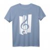 Musiker und Sänger T-Shirt mit Violinschlüssel – Perfektes Geschenk für Musiker, Orchestermitglieder & Musikliebhaber