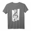 Musiker und Sänger T-Shirt mit Violinschlüssel – Perfektes Geschenk für Musiker, Orchestermitglieder & Musikliebhaber