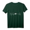 Gitarre Gitarrist E-Gitarre Herzschlag Rock Musik Geschenk T-Shirt – Perfektes Fanartikel für Musiker, Rockfans & Konzertbesucher