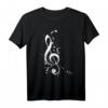 Musik Notenschlüssel T-Shirt – Cooles Design für Musiker, Musikliebhaber & als Geschenk zu Weihnachten, Geburtstag & Partys