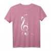 Musik Notenschlüssel T-Shirt – Cooles Design für Musiker, Musikliebhaber & als Geschenk zu Weihnachten, Geburtstag & Partys