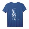 Musik Notenschlüssel T-Shirt – Cooles Design für Musiker, Musikliebhaber & als Geschenk zu Weihnachten, Geburtstag & Partys