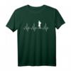 Lustiges Dudelsackspieler Herzschlag Fun T-Shirt – Schottland, Musiker & Party-Shirt für Kinder, Männer & Frauen