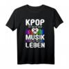 K-Pop Korea Südkorea Kpop Merch Genre Popmusik T-Shirt - Lustiges Geschenk für Musik- und Korea-Fans, Damen, Herren & Kinder