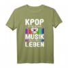 K-Pop Korea Südkorea Kpop Merch Genre Popmusik T-Shirt - Lustiges Geschenk für Musik- und Korea-Fans, Damen, Herren & Kinder