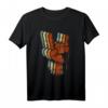 Teufelshörne Zeichen Retro Vintage Metal Fork Pommesgabel T-Shirt – Perfektes Geschenk für Rock- und Metal-Fans, Musiker und Bandmitglieder
