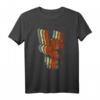Teufelshörne Zeichen Retro Vintage Metal Fork Pommesgabel T-Shirt – Perfektes Geschenk für Rock- und Metal-Fans, Musiker und Bandmitglieder