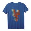 Teufelshörne Zeichen Retro Vintage Metal Fork Pommesgabel T-Shirt – Perfektes Geschenk für Rock- und Metal-Fans, Musiker und Bandmitglieder