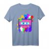 Kassette - 80er & 90er Jahre Party Kostüm - Retro Musik T-Shirt für Nostalgie-Feiern & Alltagsstil