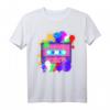 Kassette - 80er & 90er Jahre Party Kostüm - Retro Musik T-Shirt für Nostalgie-Feiern & Alltagsstil