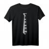 Klavier Krawatte Lustiges Tastatur Musik Spieler T-Shirt – Originelle Geschenkidee für Klavierspieler und Musikliebhaber